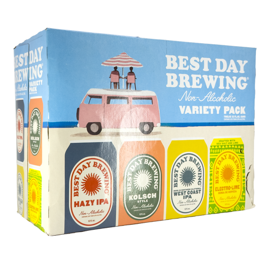 Best Day Non-Alcoholic Craft Beer Variety Pack, California