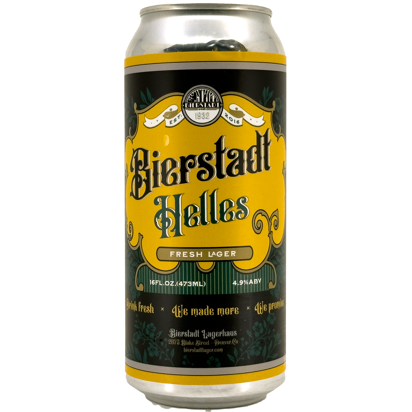 Bierstadt Lagerhaus 'Helles' Lager Beer, Colorado