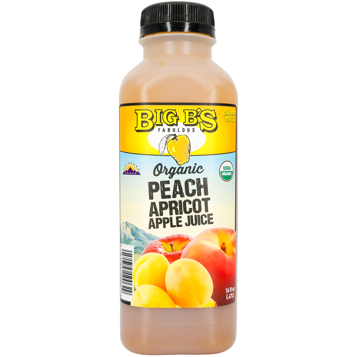 Big B's Peach Apricot Juice, Colorado