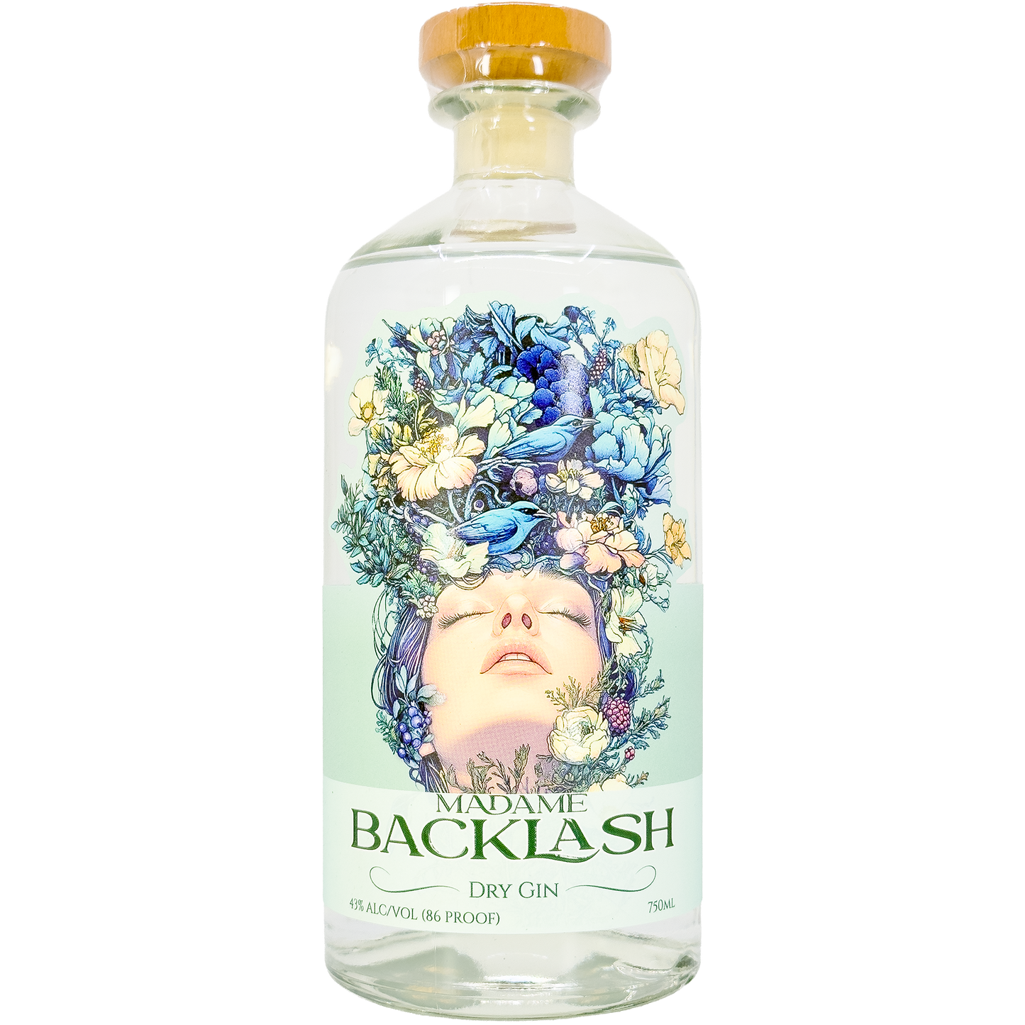 Black Band Distillery 'Madame Backlash' Dry Gin, Illinois