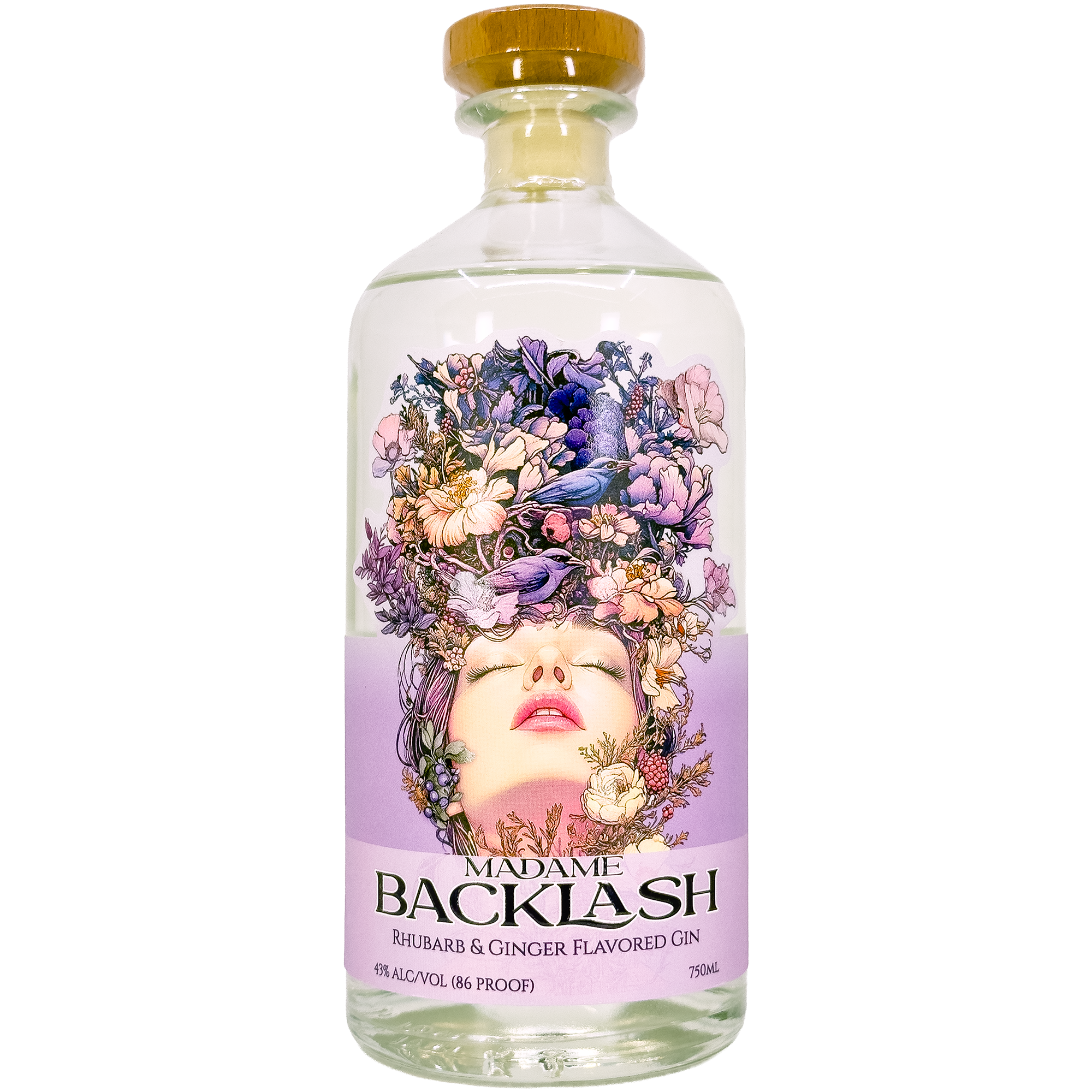 Black Band Distillery 'Madame Backlash' Rhubarb & Ginger Flavored