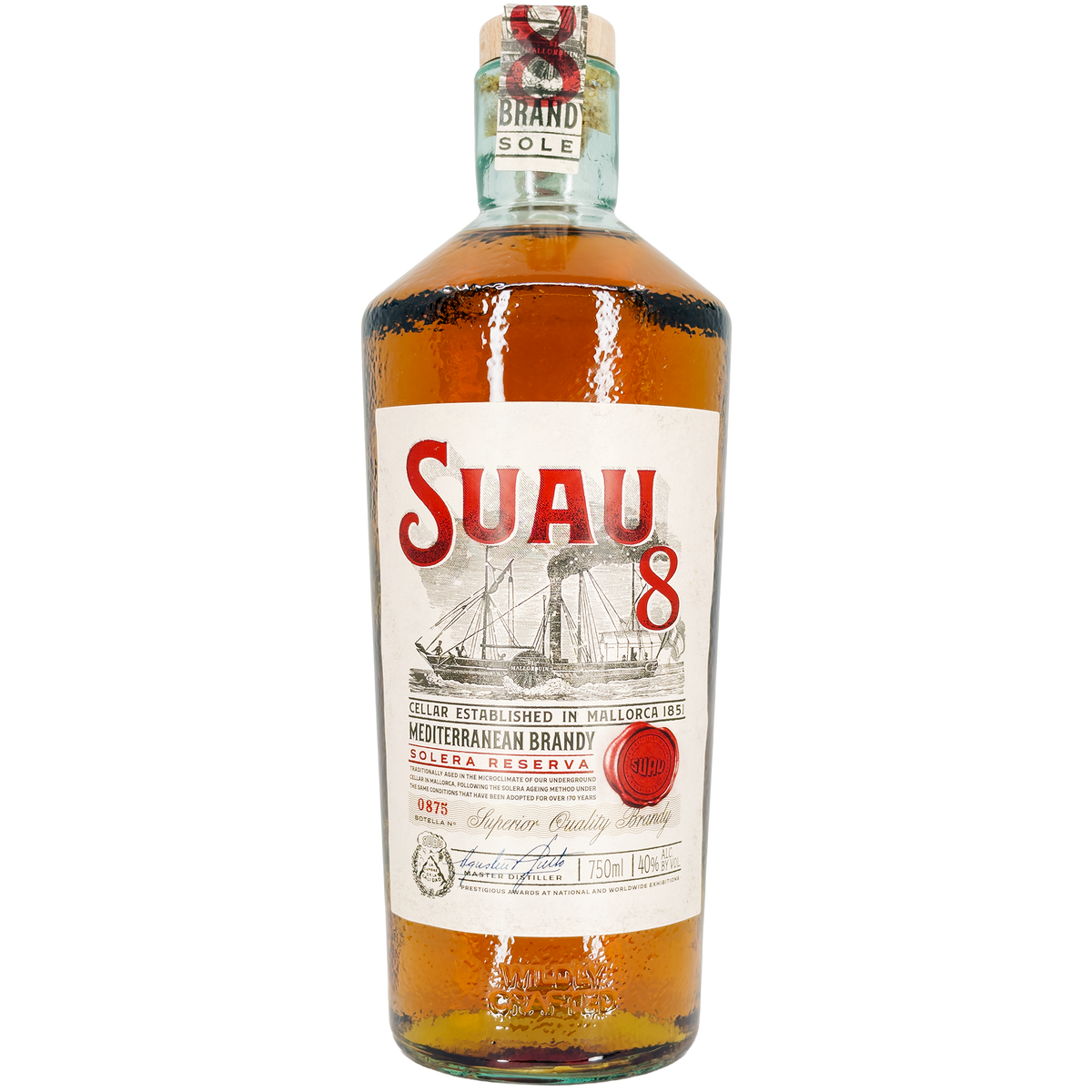 Bodegas Suau 'Solera Reserva' 8 Year Old Brandy, Mallorca, Spain
