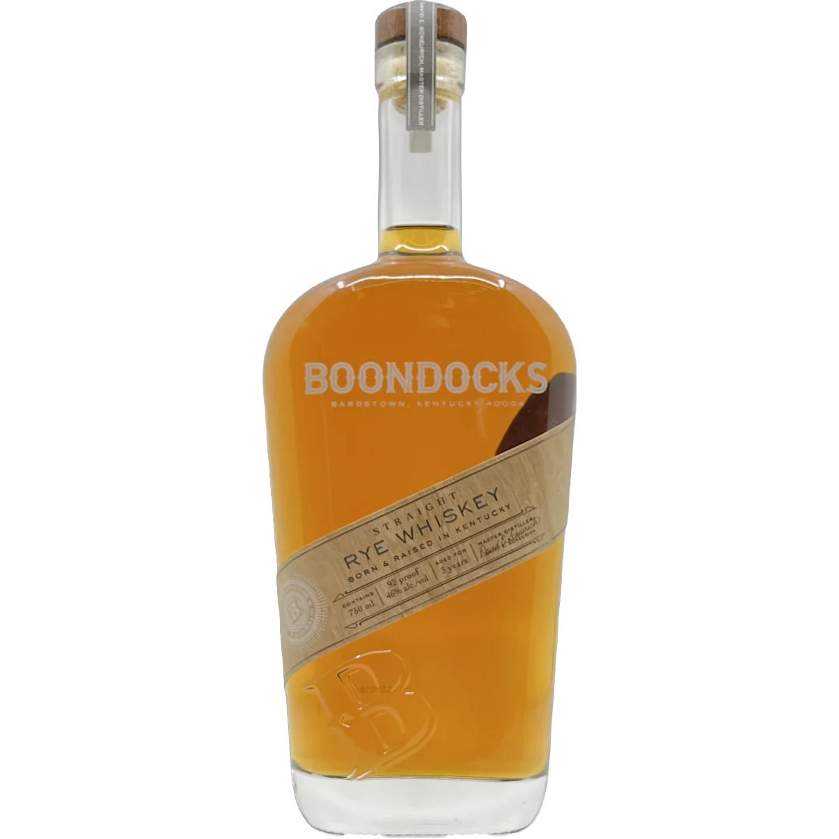 Boondocks Rye Whiskey, Kentucky, USA