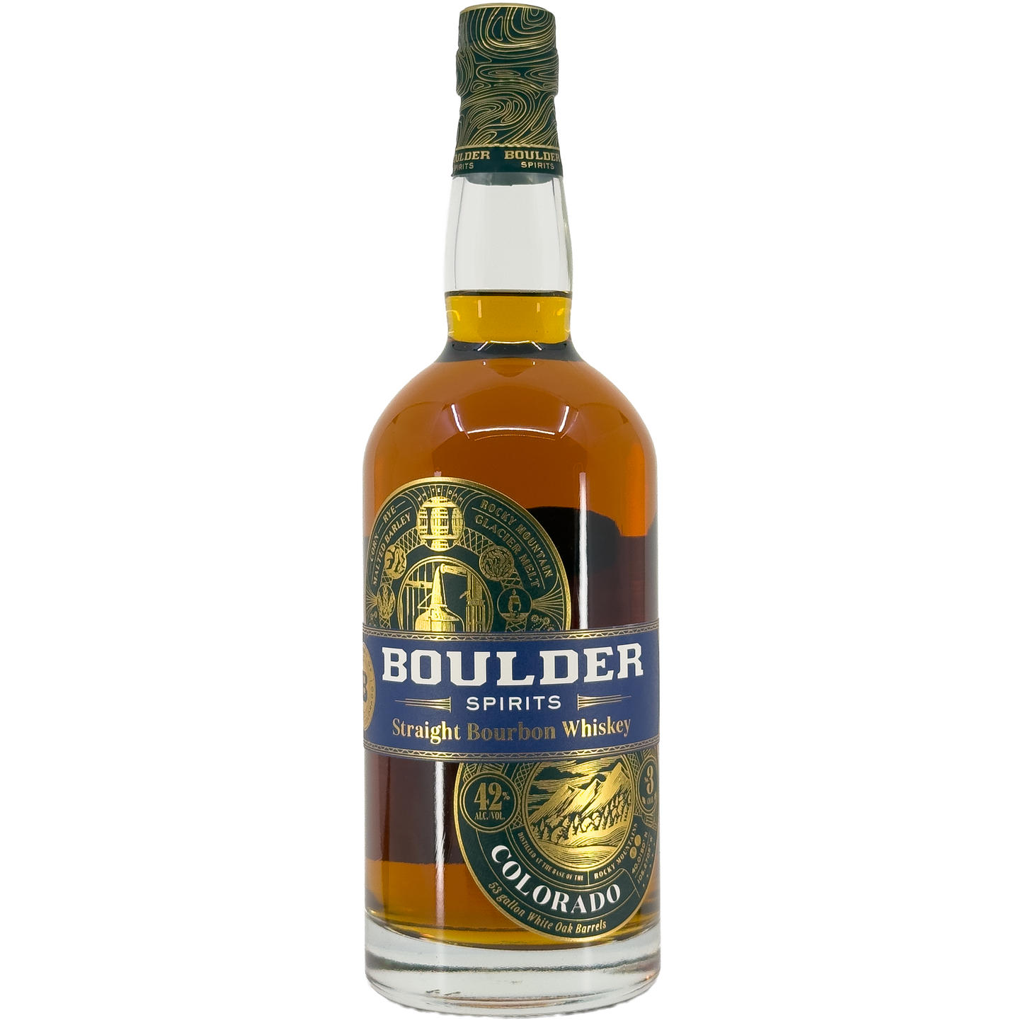 Boulder Spirits Straight Bourbon Whiskey, Colorado