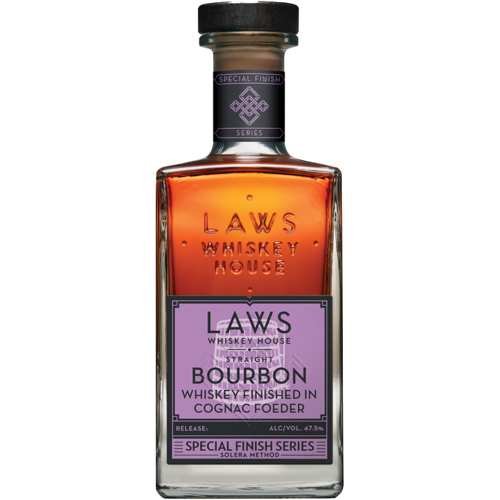 A.D. Laws 'Four Grain' Cognac Cask Finish Straight Bourbon Whiskey, Colorado