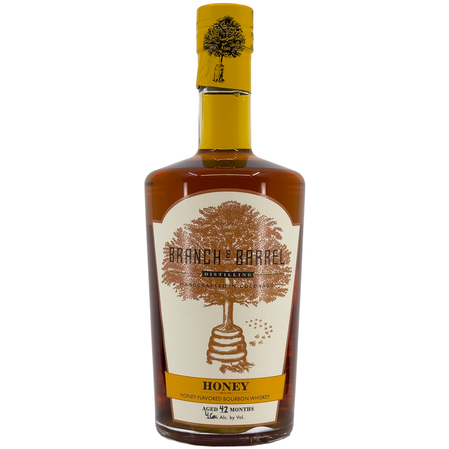 Branch & Barrel 'Honey Barrel Aged' Whiskey, Colorado