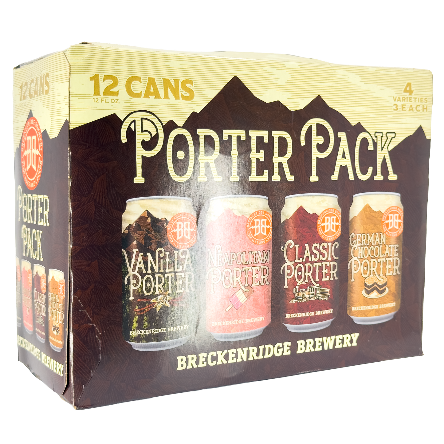 Breckenridge Brewery Porter Beer Variety Pack, Colorado