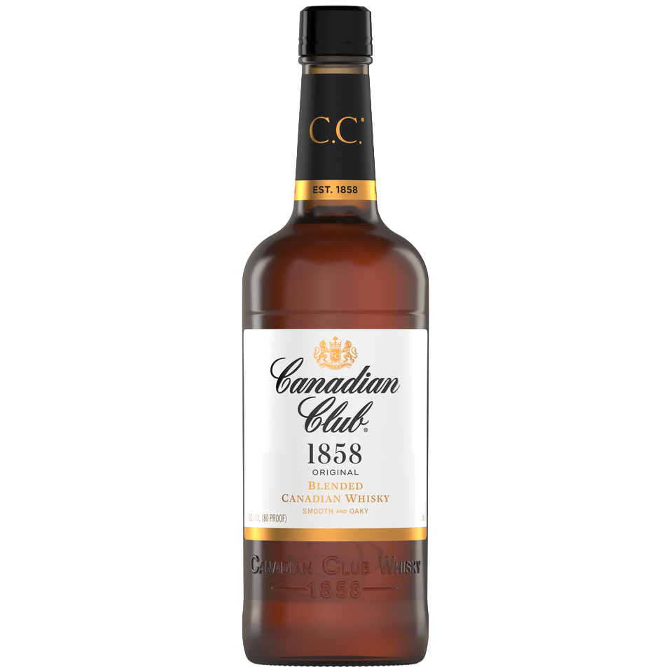 Canadian Club 1858 Premium Extra Aged Blended Canadian Whisky, Ontario, Canada
