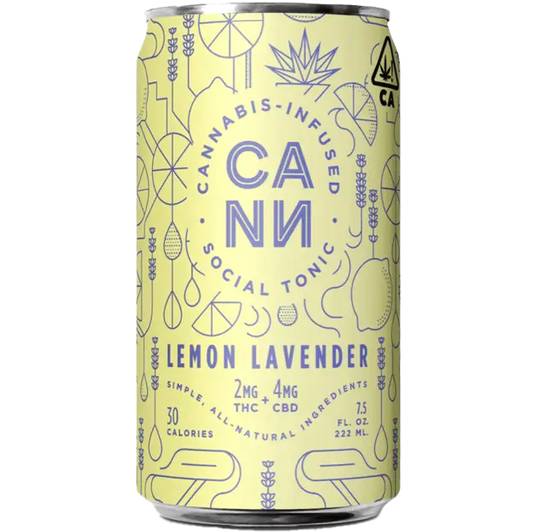 CANN 'Lo Boy' Lemon Lavender Cannabis Social Tonic, California