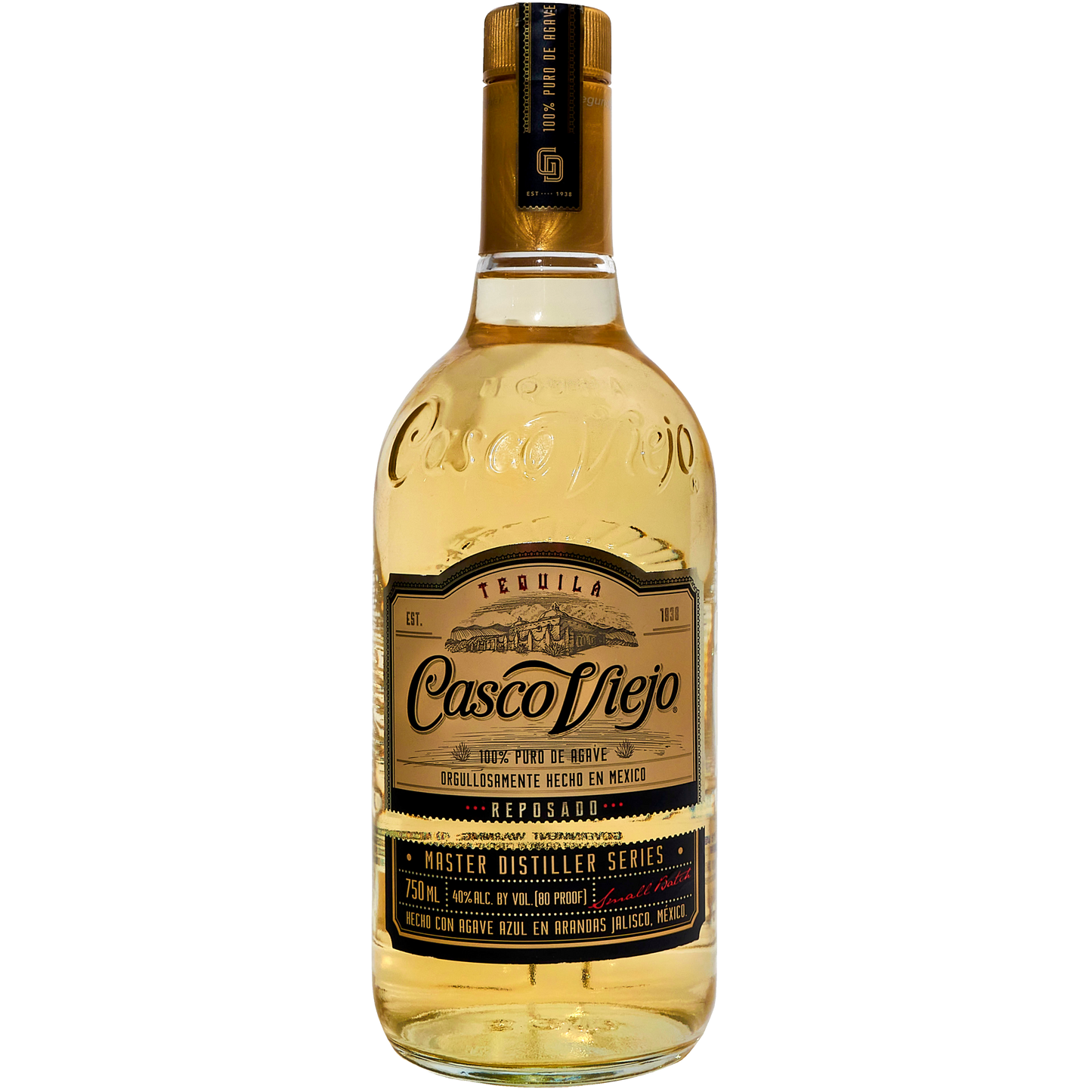 Casco Viejo Tequila Reposado, Jalisco, Mexico