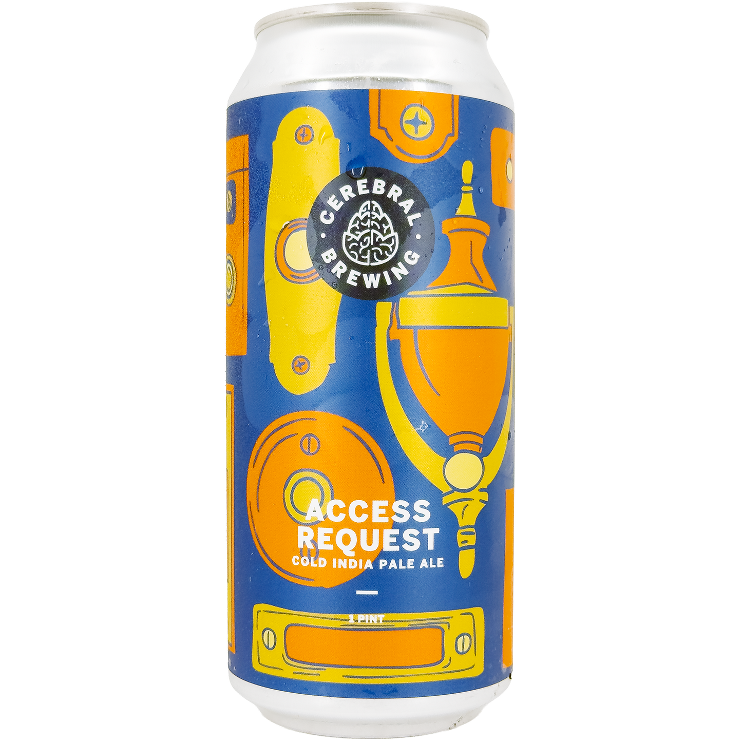 Cerebral Brewing 'Access Request' Cold IPA Beer, Colorado