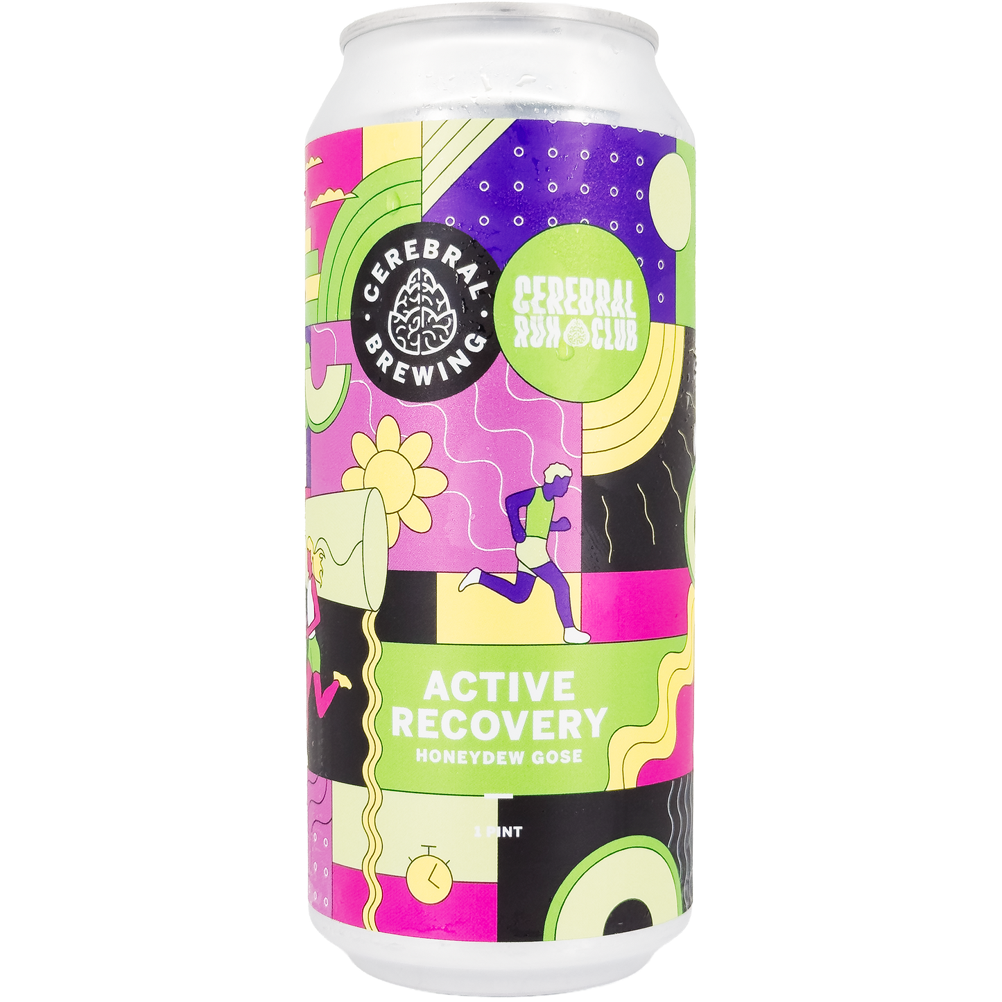 Cerebral Brewing 'Active Recovery' Honeydew Gose Sour Ale Beer, Colorado