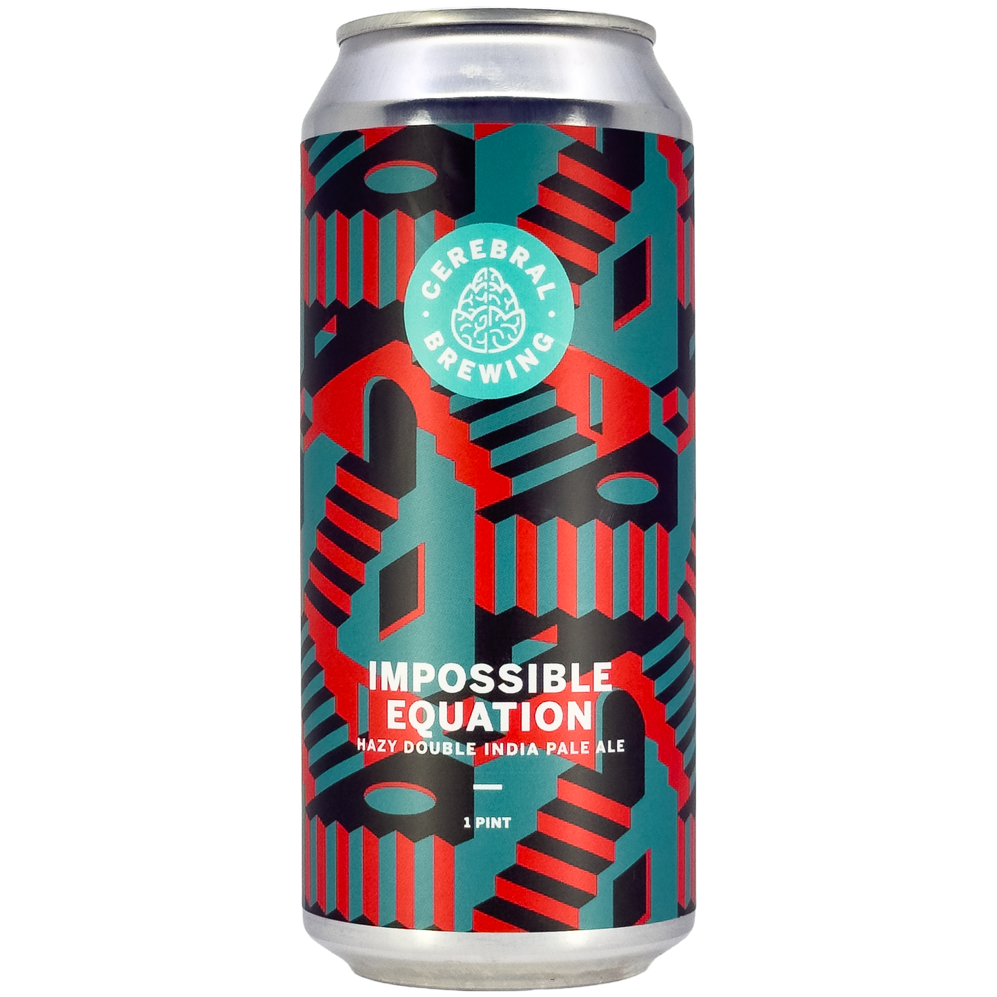 Cerebral Brewing 'Impossible Equation' Double IPA Beer, Colorado
