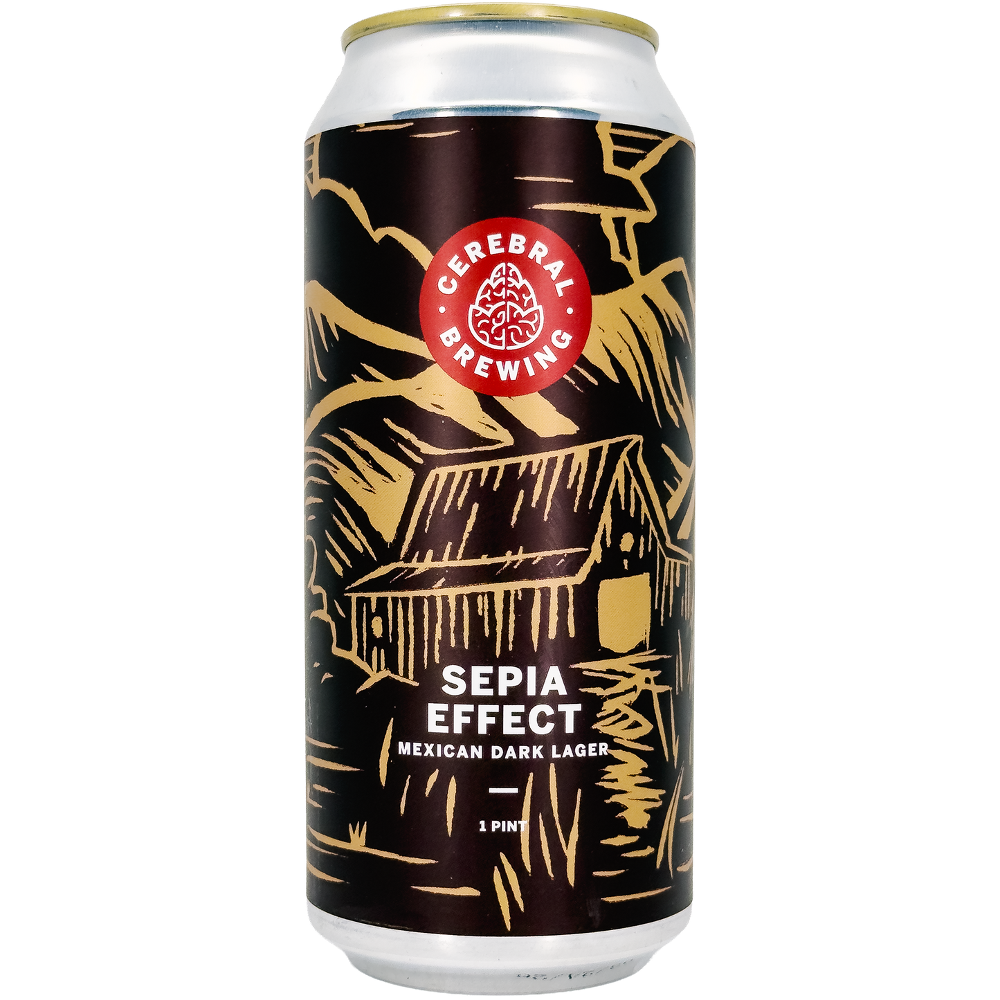 Cerebral Brewing 'Sepia Effect' Dark Mexican Lager Beer, Colorado