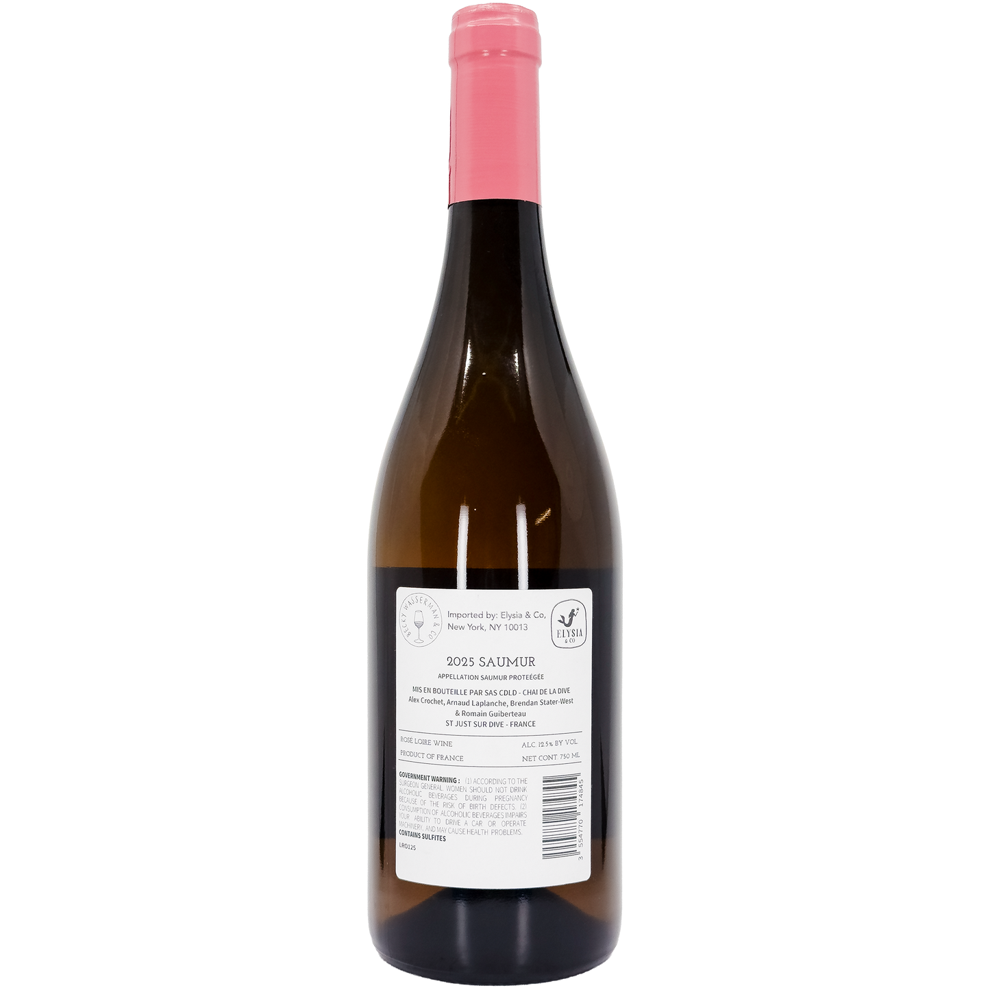Chai De La Dive - Guiberteau Saumur Rose, Loire, France