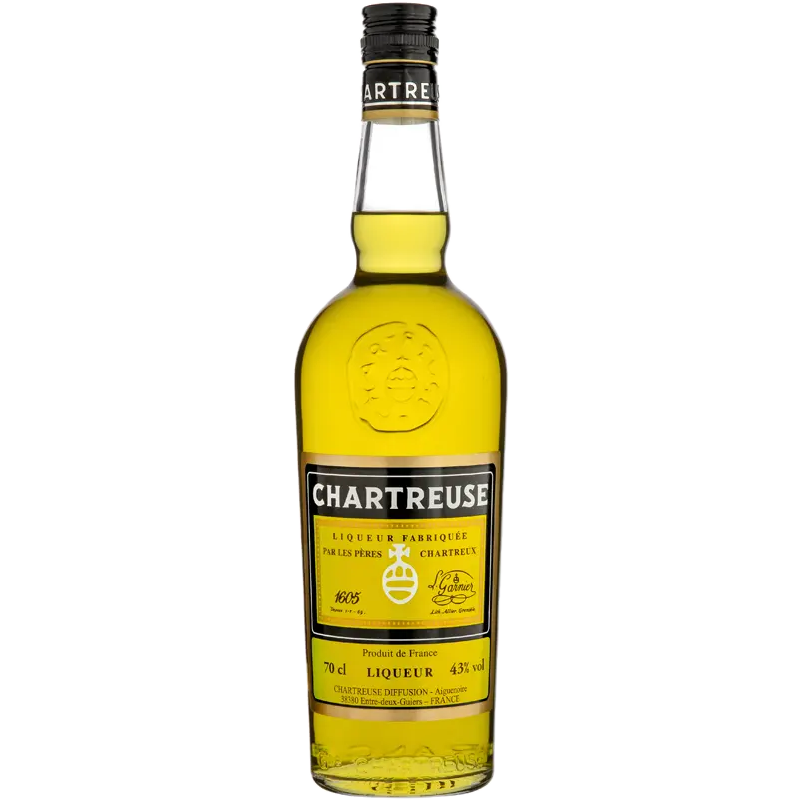 Chartreuse Jaune 'Yellow' Liqueur, Isere, France