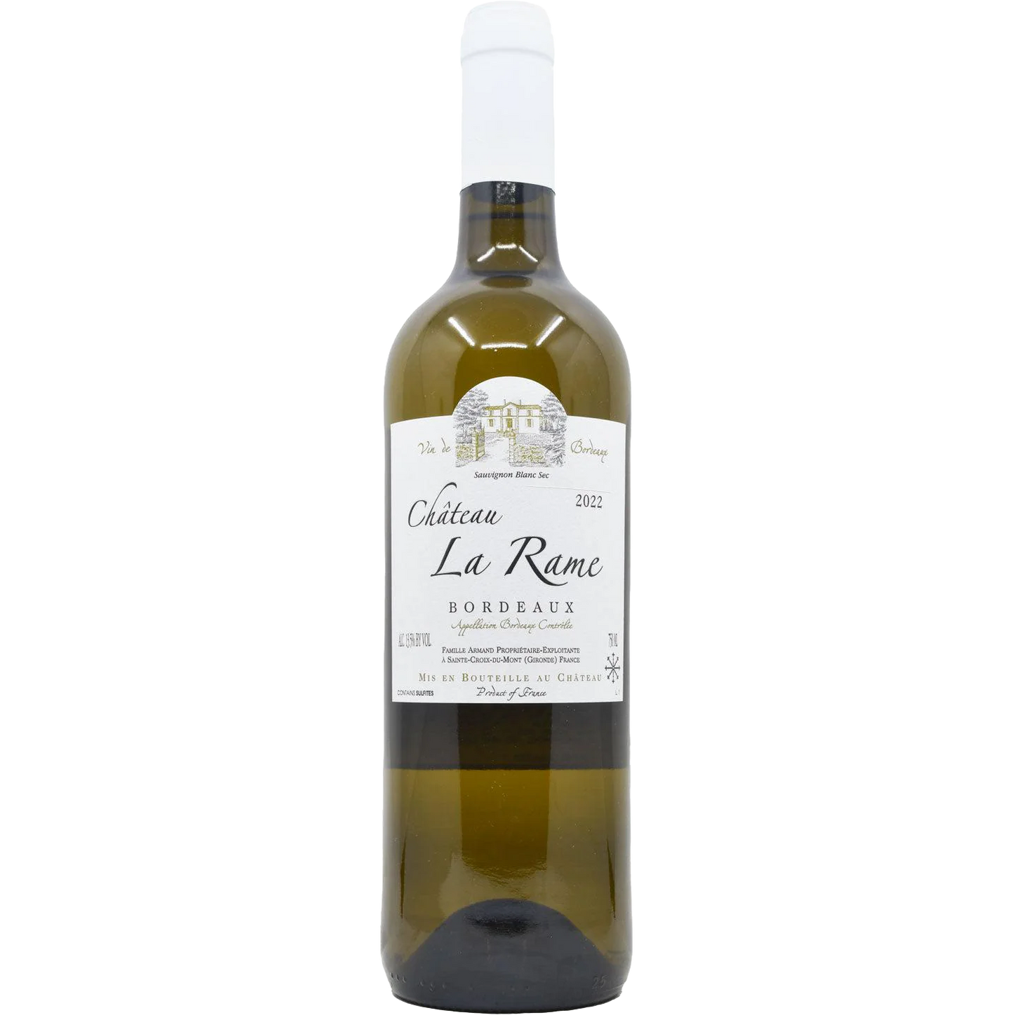 Chateau La Rame Bordeaux Blanc Sec, Bordeaux, France