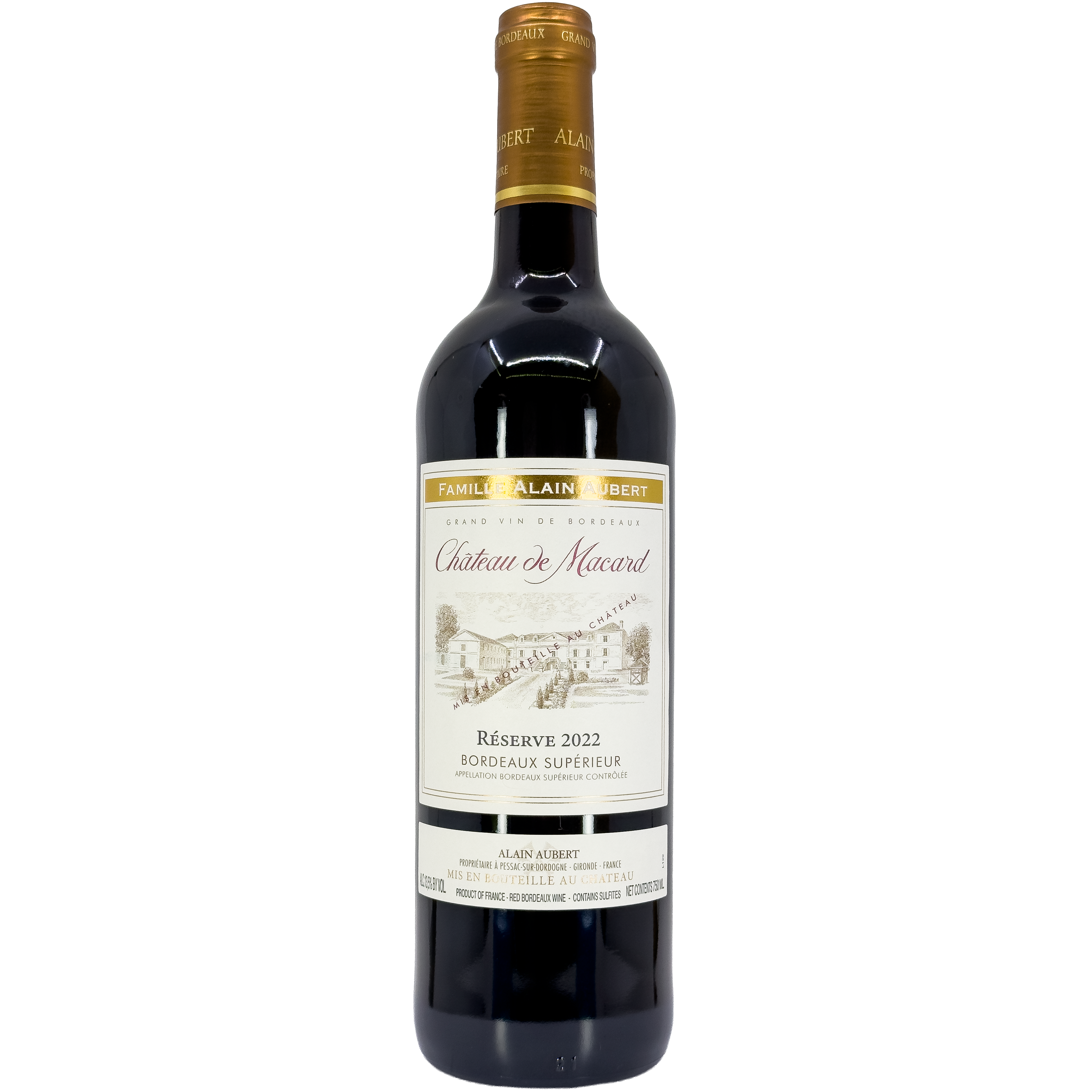 Minagico Reserve Selection ニュージーランド高級ワイン Chateau de Macard Reserve, Bordeaux Superieur, France – Wine