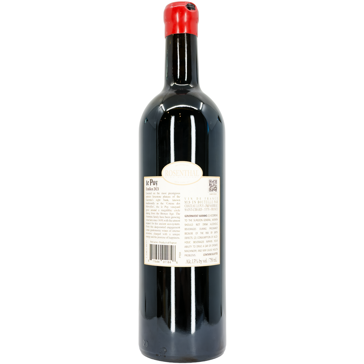 Chateau le Puy Cuvee Emilien, Francs Cotes de Bordeaux, France
