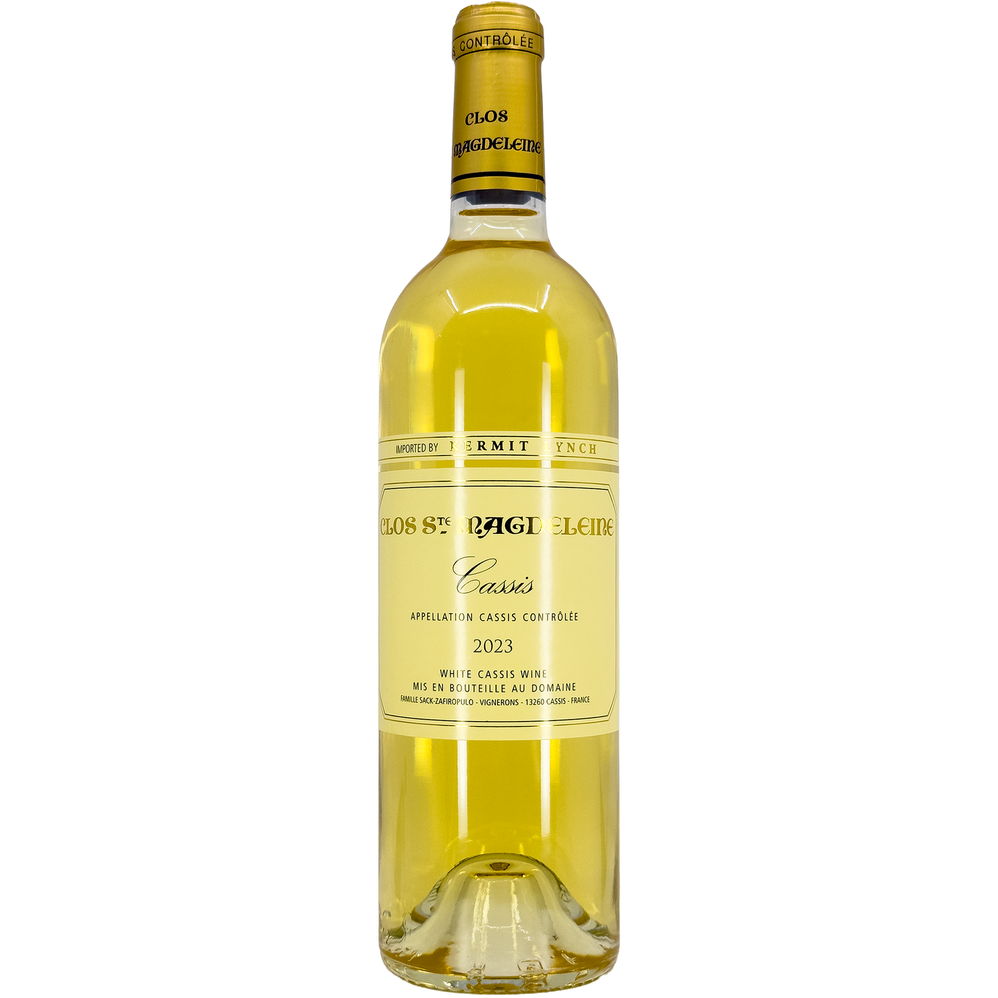 Clos Sainte Magdeleine 'Cassis' Blanc, Provence, France