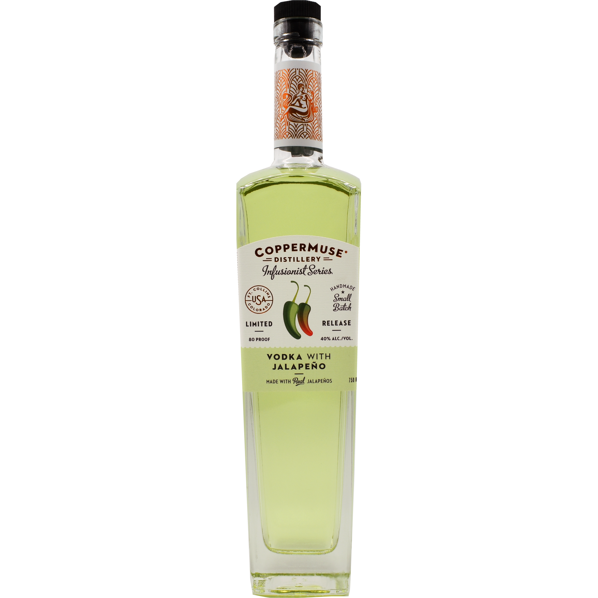 Coppermuse Distillery 'Infusionist Series' Jalapeno Vodka