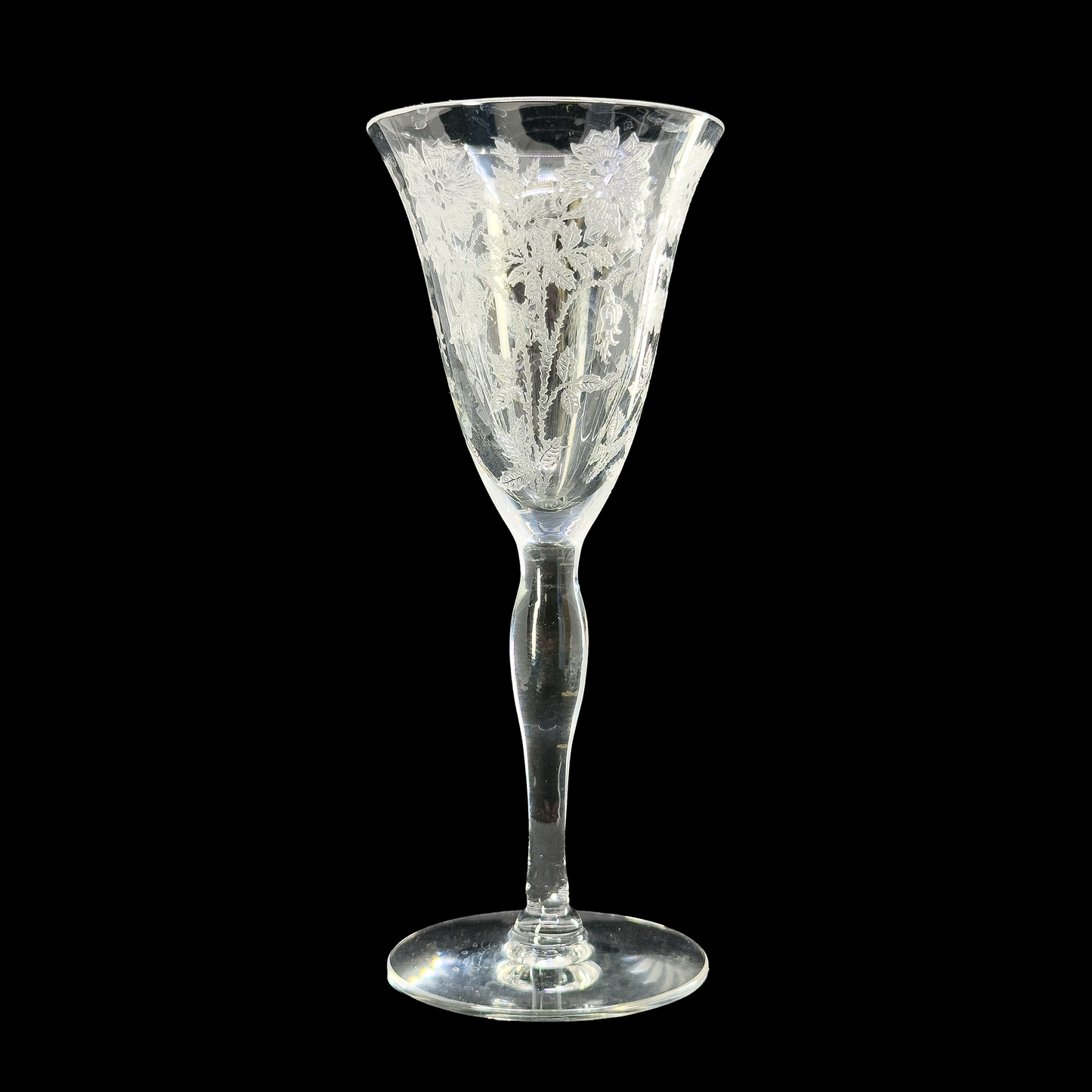 Coronet Wine Glass with Stem 2822 by Tiffin-Franciscan