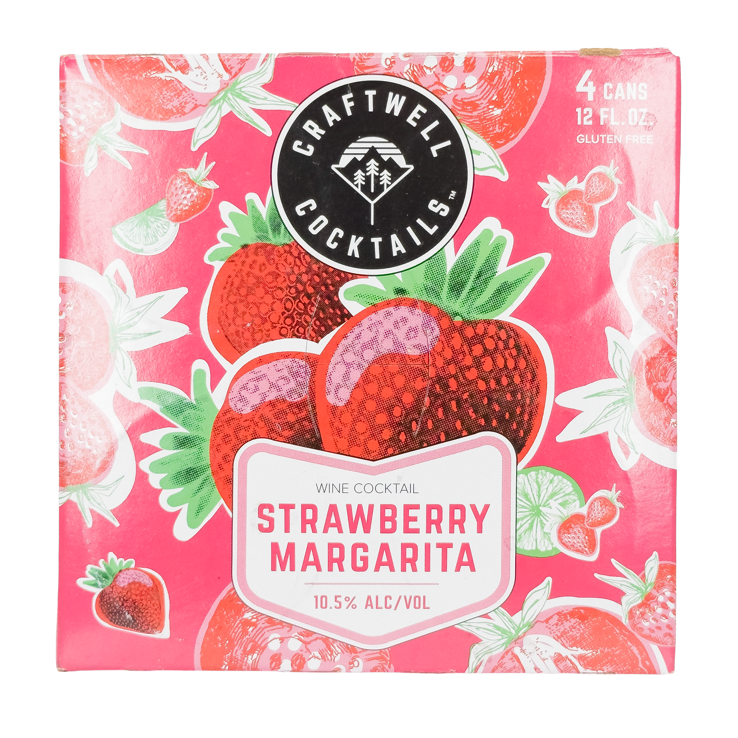 Craftwell Strawberry Margarita Wine Cocktail, Oregon