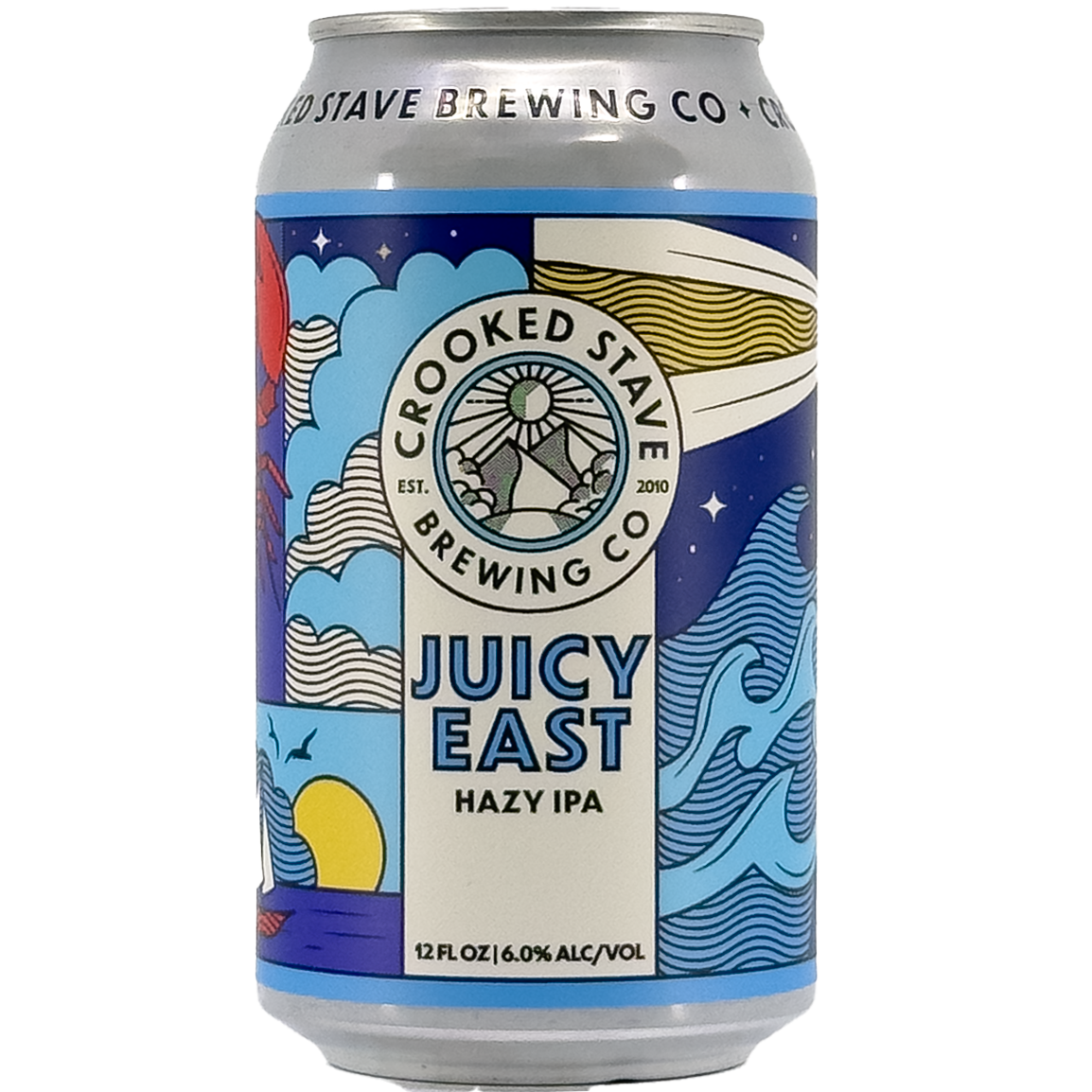 Crooked Stave West Coast Juicy India Pale Ale Beer, Colorado, USA