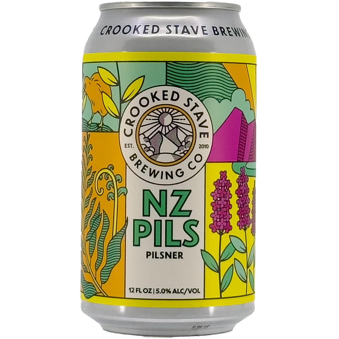 Crooked Stave 'NZ PIls' New Zealand Pilsner Beer, Colorado