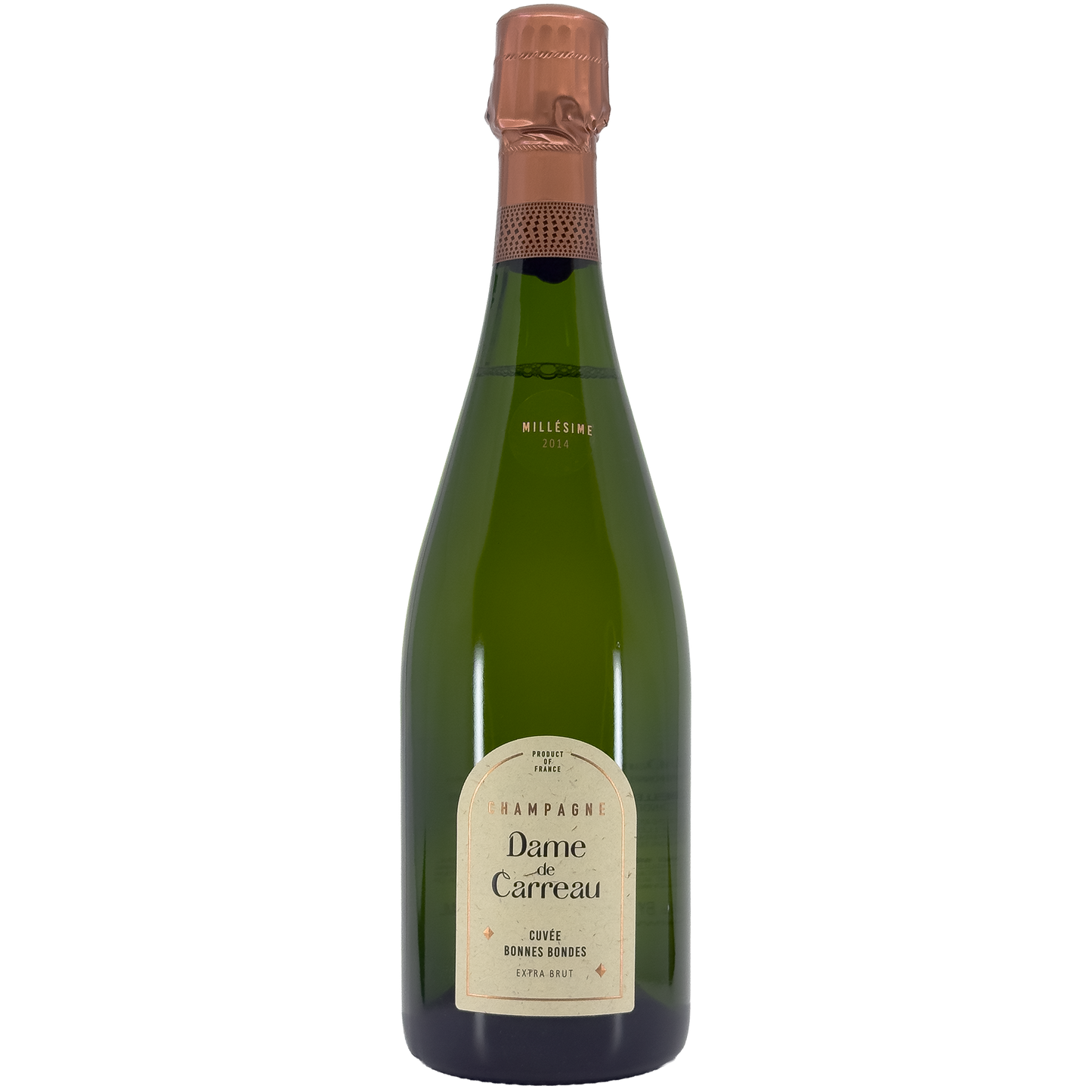 Dame de Carreau 'Cuvee Batarde' Brut Nature Millesime, Champagne, France