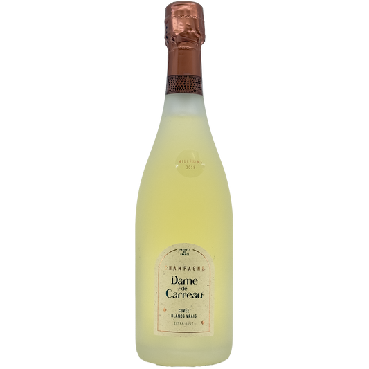 Dame de Carreau 'Cuvee Blancs Vrais' Extra Brut Millesime, Champagne, France
