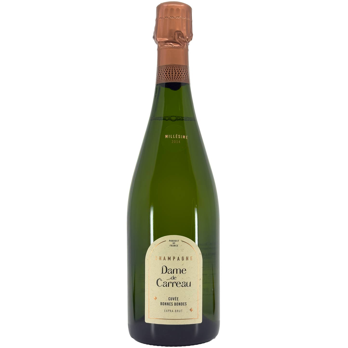Dame de Carreau 'Cuvee Bonnes Bondes' Extra Brut Millesime, Champagne, France