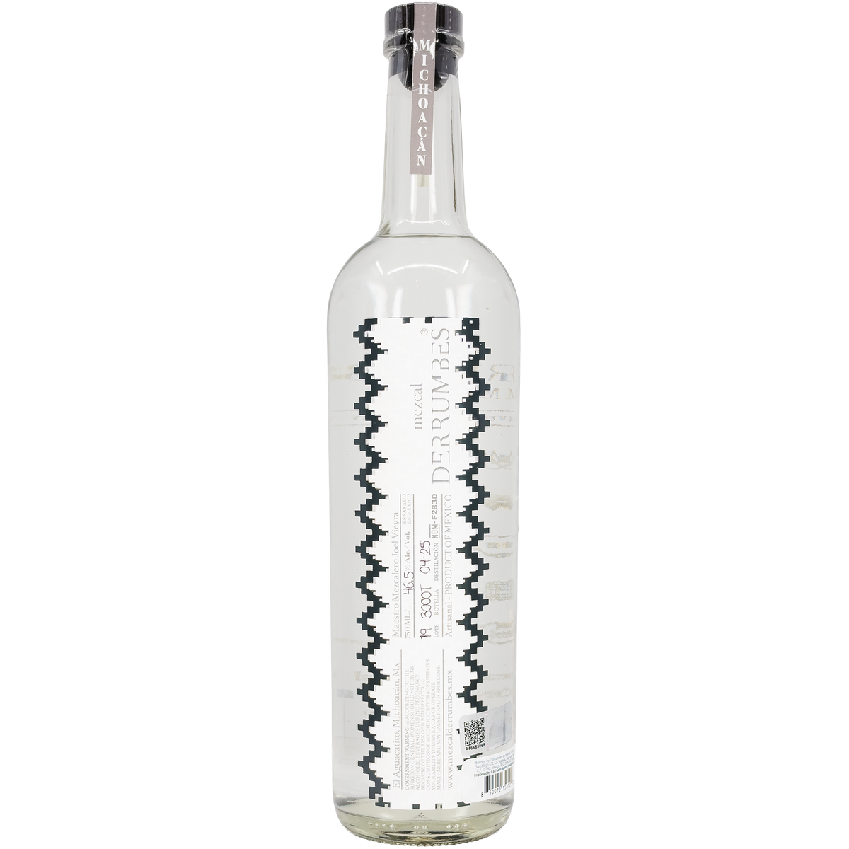 Derrumbes Michoacan Mezcal Joven, Mexico