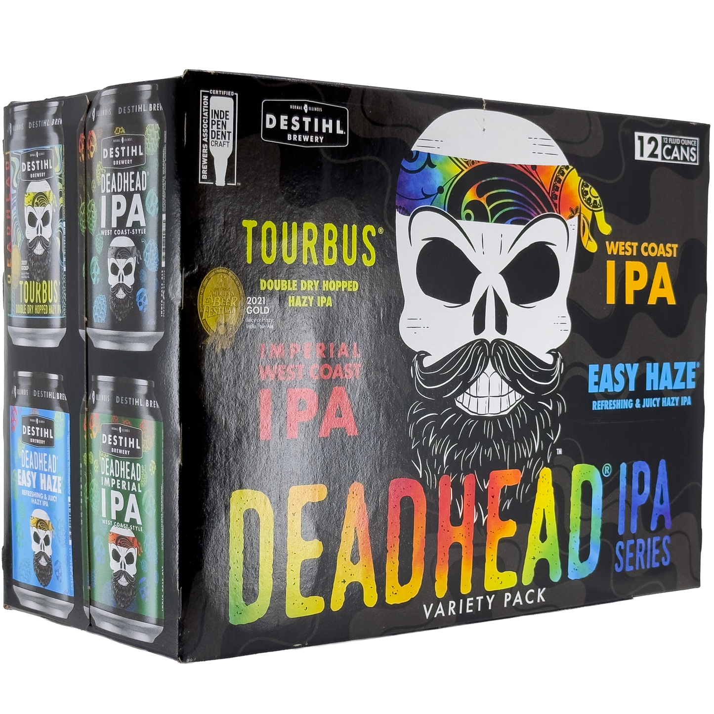 Destihl Brewery 'Deadhead' IPA Beer Variety Pack, Illinois