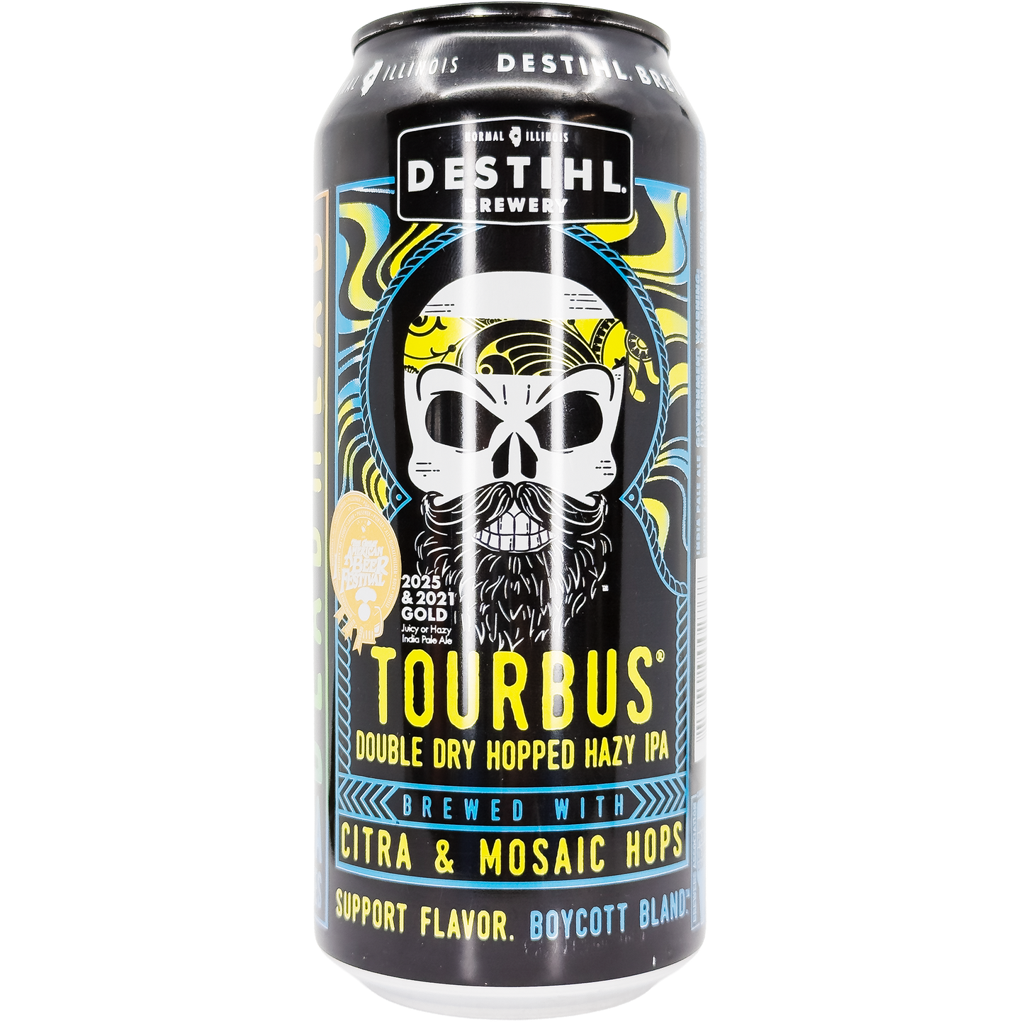Destihl Brewery 'Deadhead' Tour Bus DDH Hazy IPA Beer, Illinois