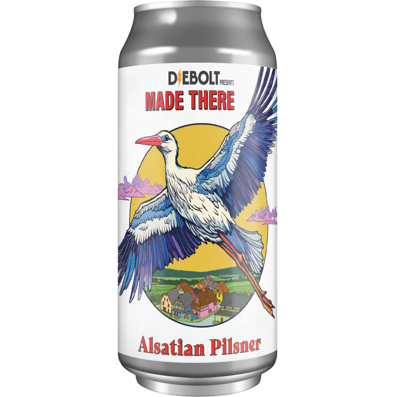 Diebolt Brewing Co. 'Made There' Pilsner Beer, Colorado, USA
