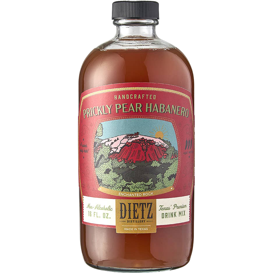 Dietz Distillery Prickly Pear Habanero Cocktail Mix, Texas