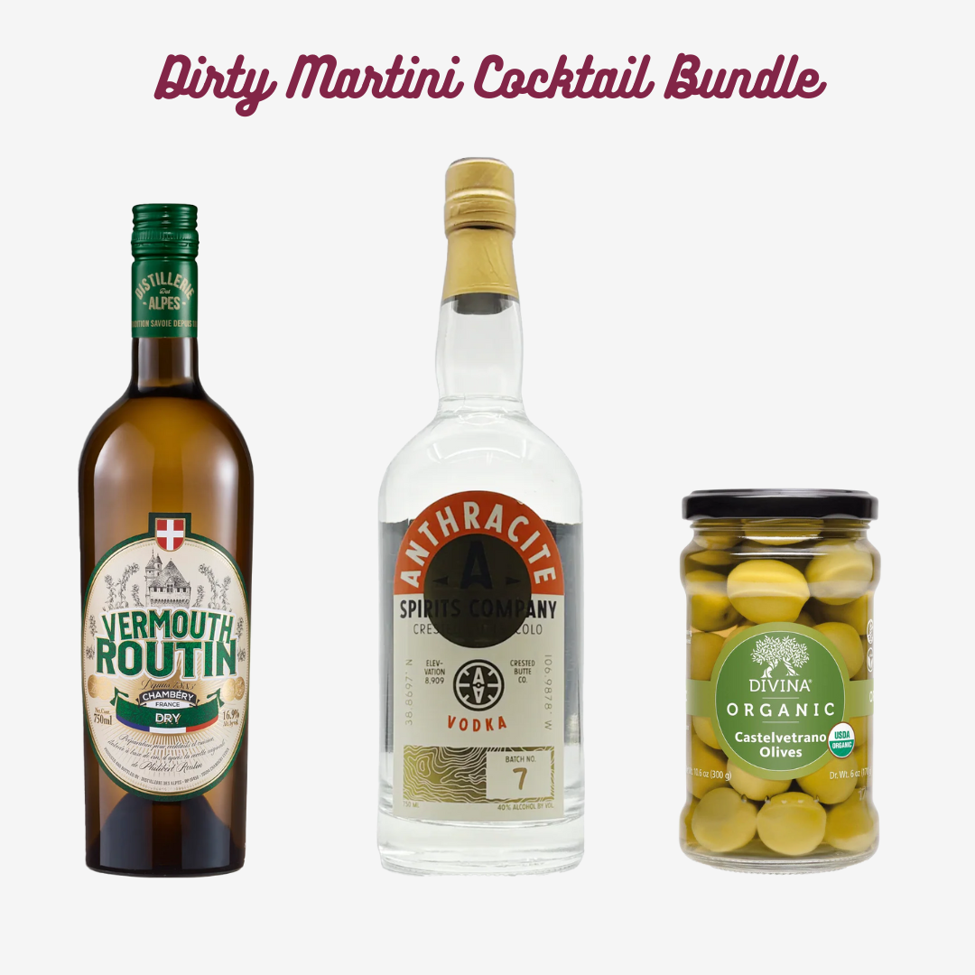 Dirty Gin Martini Cocktail Party Bundle