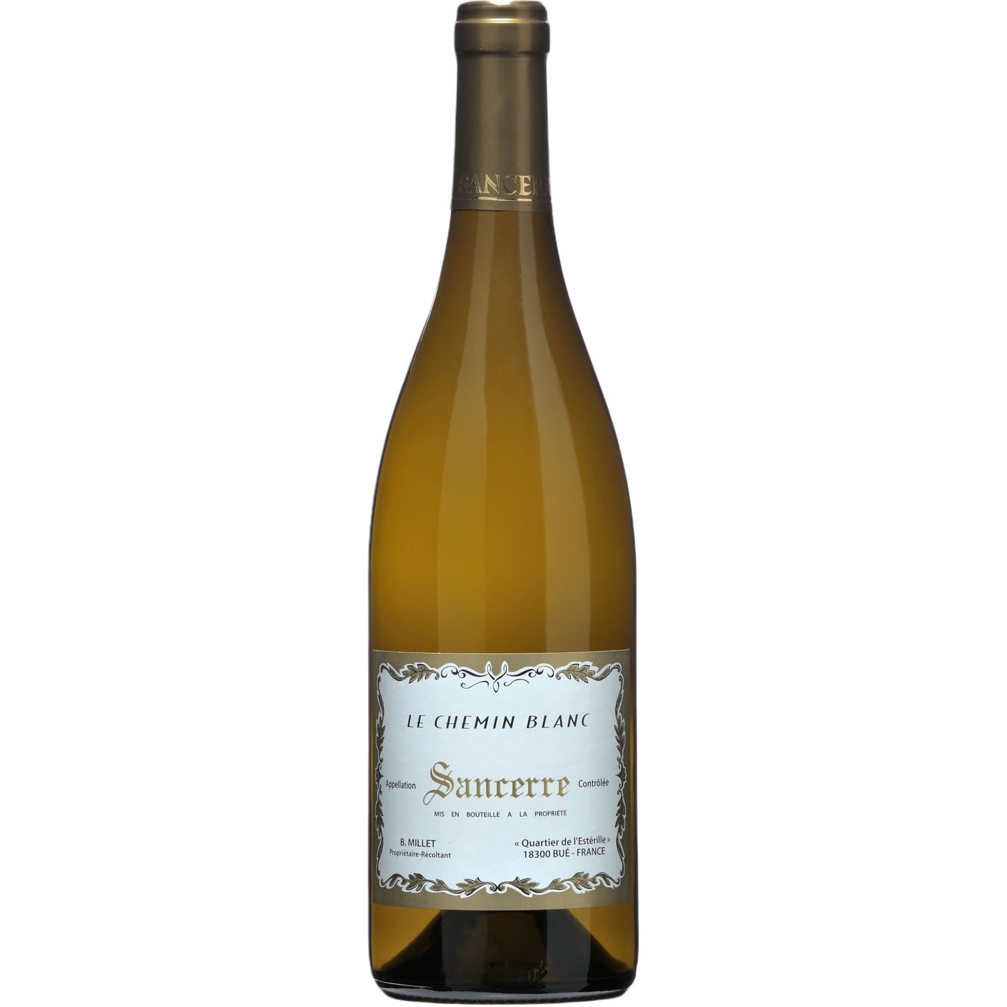 Domaine B. Millet Sancerre Le Chemin Blanc, Loire, France
