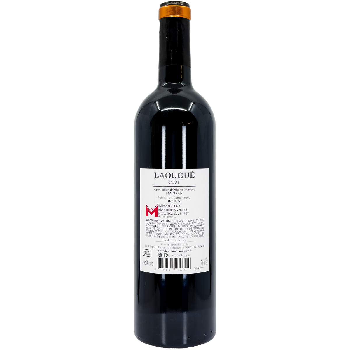 Domaine Laougue 19.10, Madiran, France