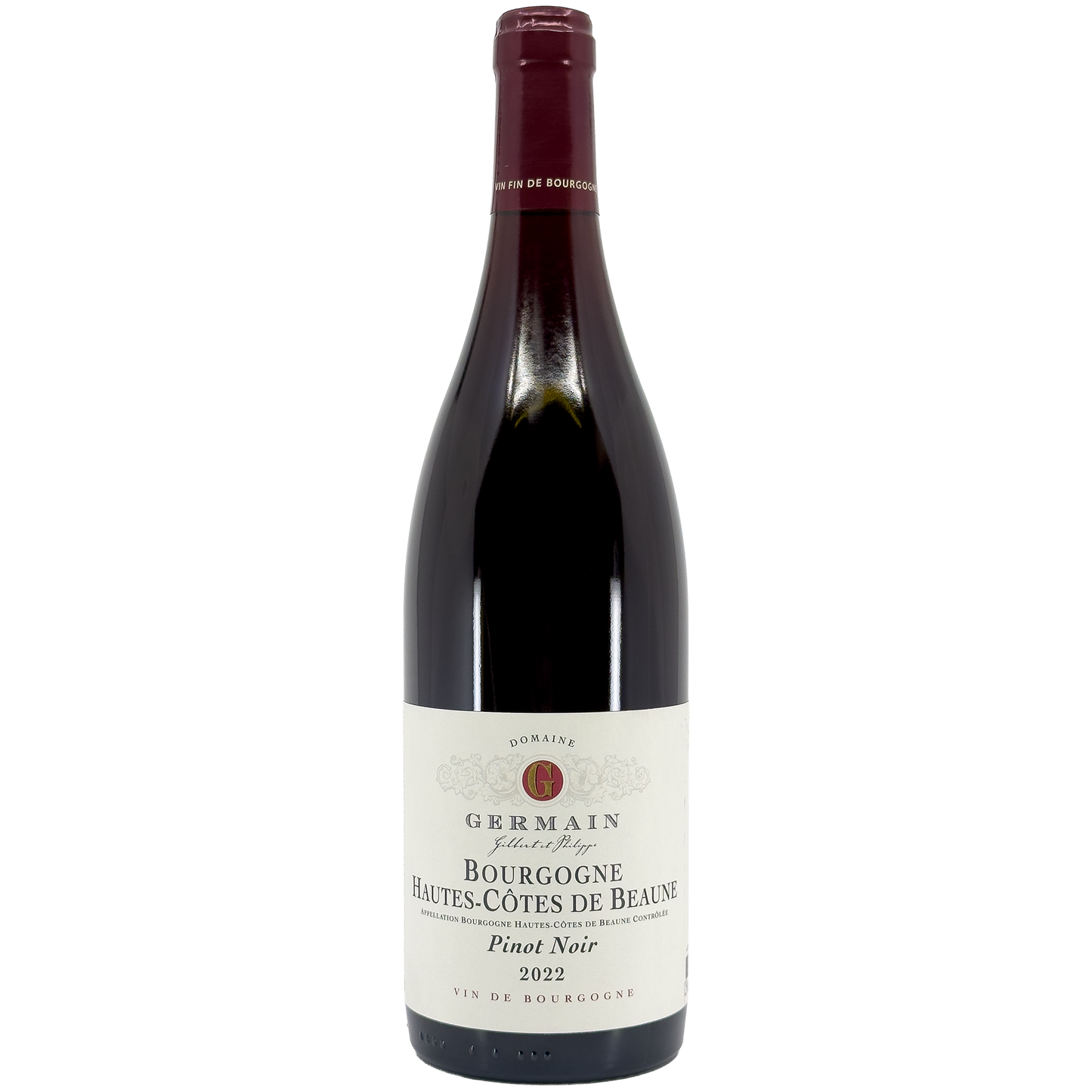 Domaine Philippe Germain Bourgogne Hautes Cotes de Beaune Rouge Pinot Noir, Burgundy, France