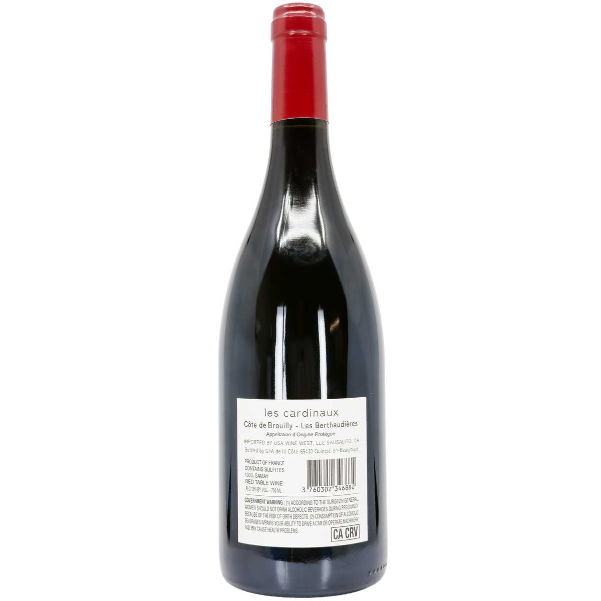 Domaine les Cardinaux Cote de Brouilly Preface, Beaujolais, France