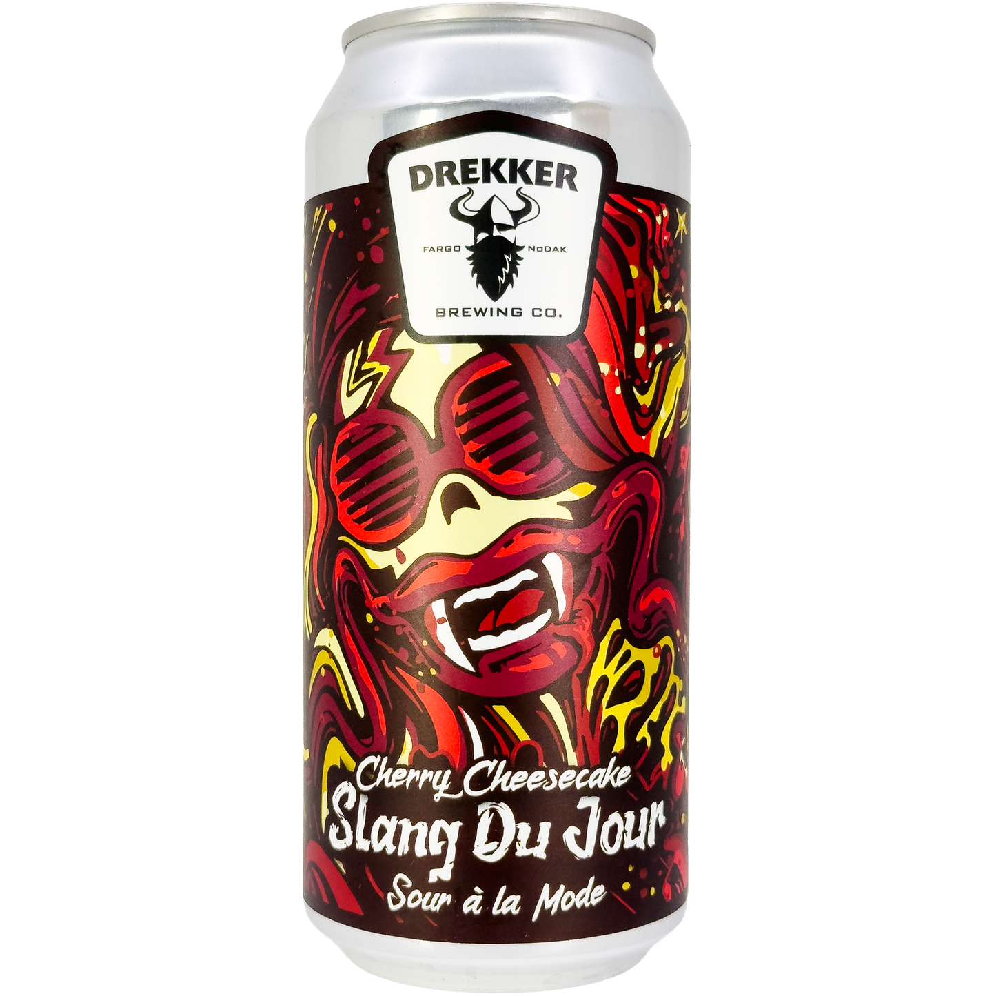 Drekker Brewing 'Slang du Jour' Cherry Cheesecake Sour Ale Beer, North Dakota