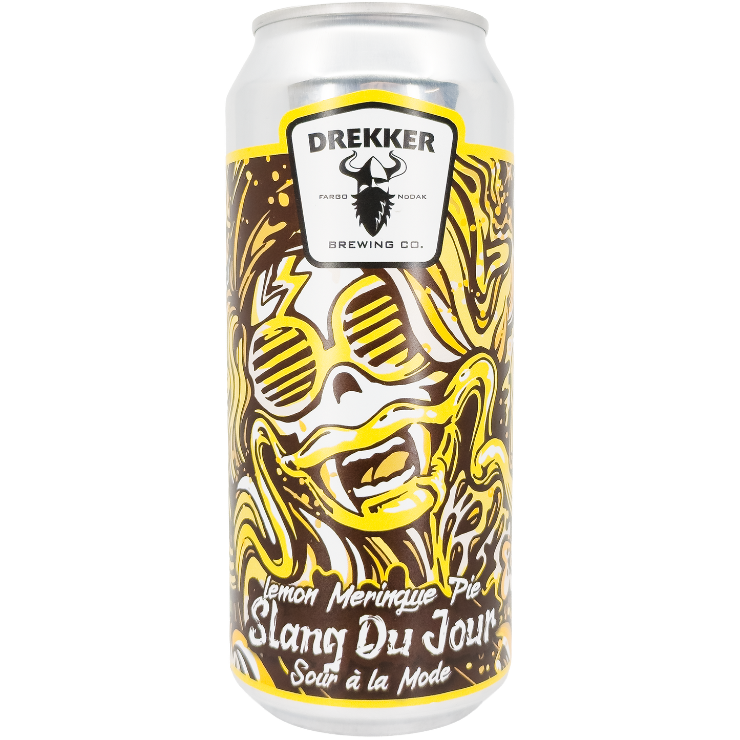 Drekker Brewing 'Slang du Jour a la Mode' Lemon Meringue Pie Sour Ale Beer, North Dakota