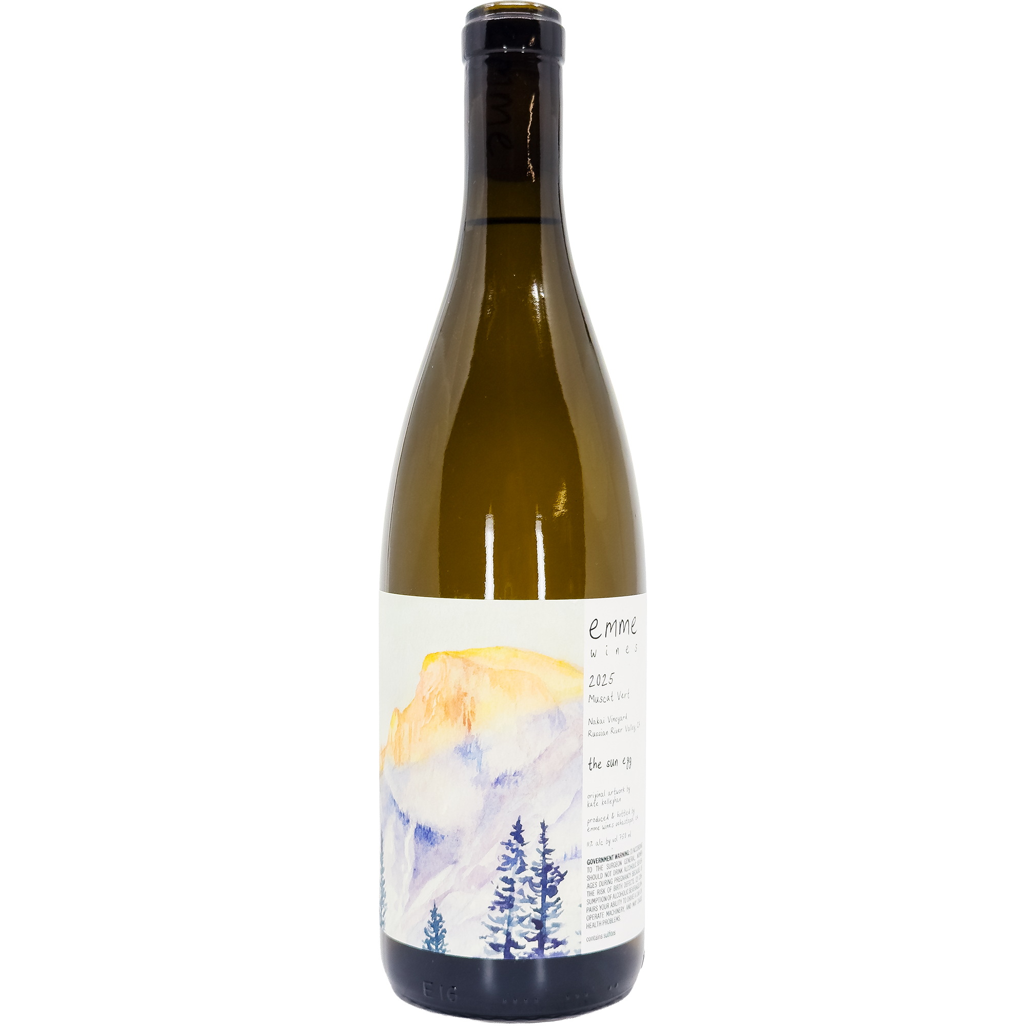Emme Wines Nakai Vineyard 'The Sun Egg' Muscat, Russian River