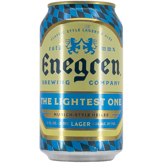 Enegren Brewing Co. 'The Lightest One' Helles Lager Beer, California, USA