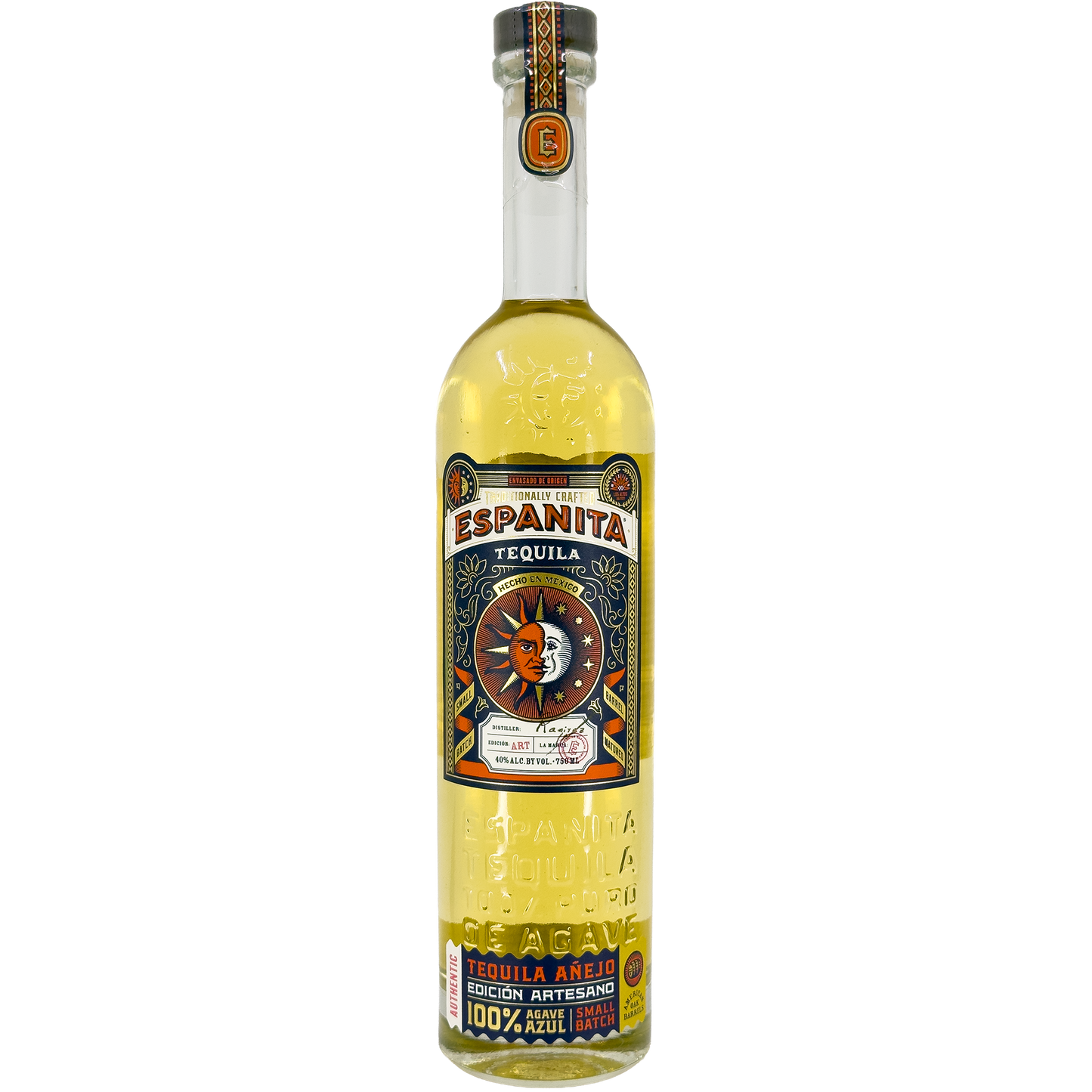 Espanita Tequila Anejo, Jalisco, Mexico