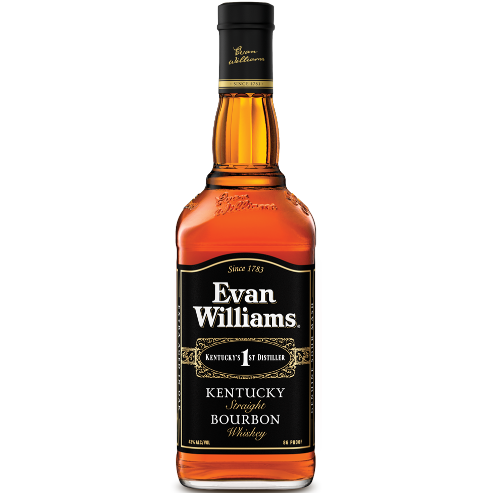 Evan Williams 'Black Label' Kentucky Straight Bourbon Whiskey, USA