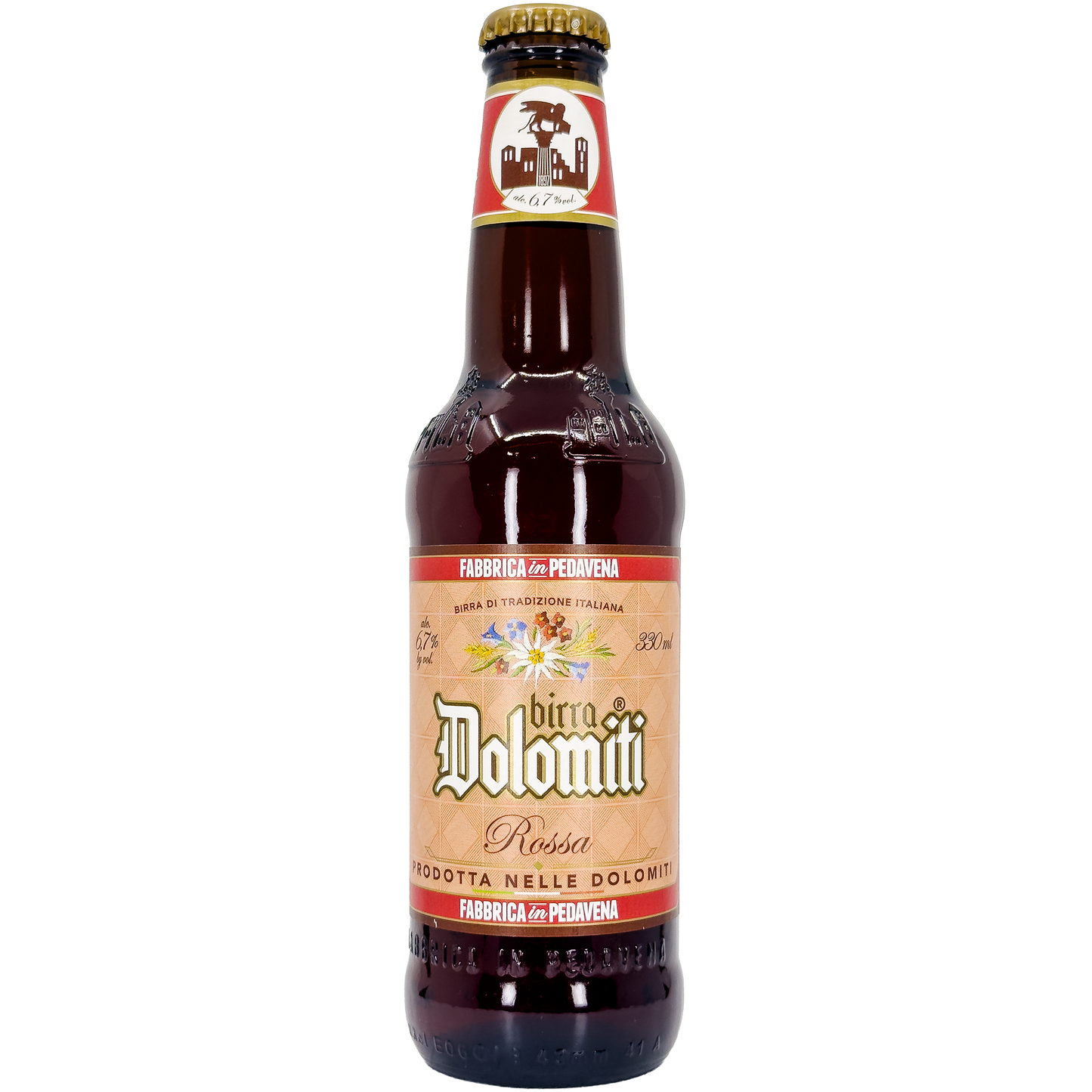 Fabbrica di Pedavena 'Birra Dolomiti' Rossa, Veneto, Italy