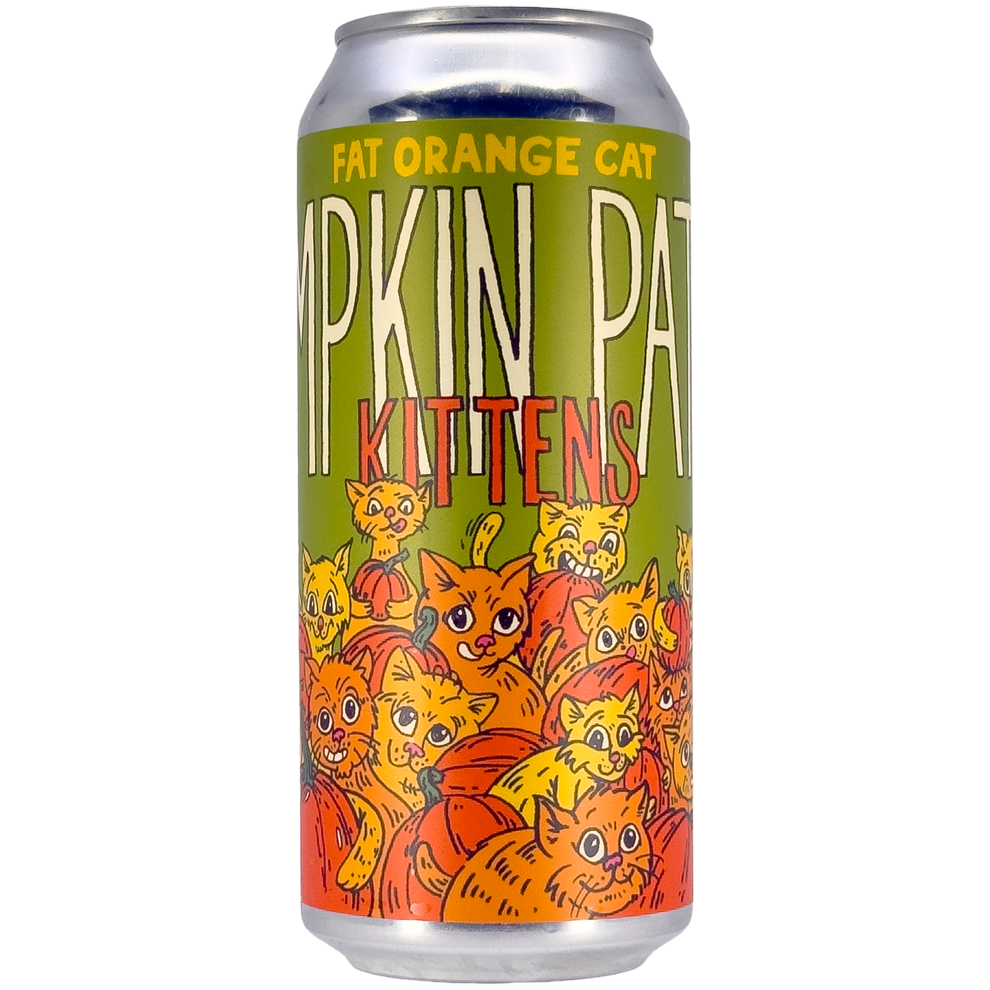 Fat Orange Cat Brew Co. 'Pumpkin Patch Kittens' Milkshake IPA Beer, Connecticut